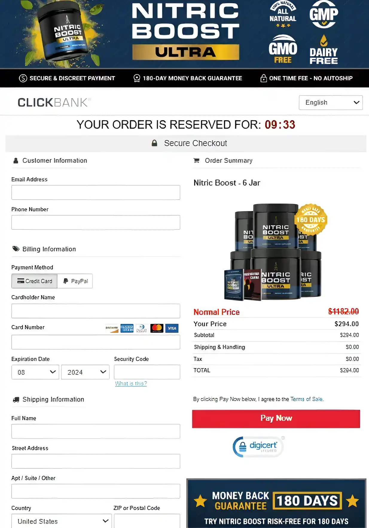 Nitric Boost Ultra special discount